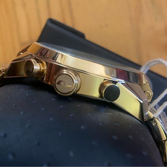Diesel Men's Chronograph Split Gold-Tone Stainless Steel Bracelet Watch 51mm NEW - Picture 11 of 11